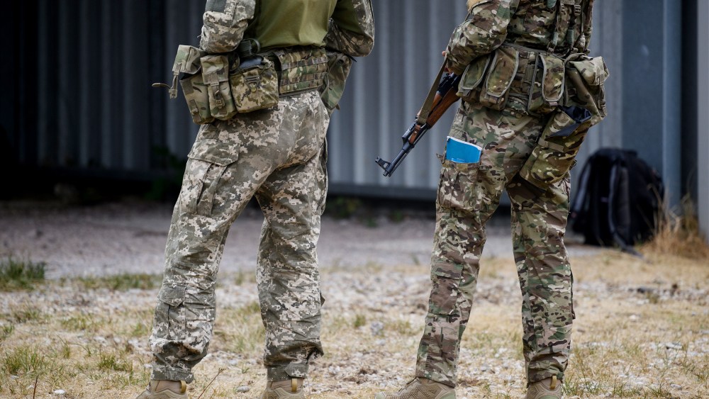 UK Trains Ukrainian Military Recruits With Coalition Of Foreign Armed Forces