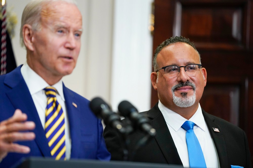 Education Secretary Miguel Cardona