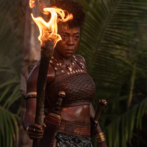 Image: Viola Davis in The Woman King.