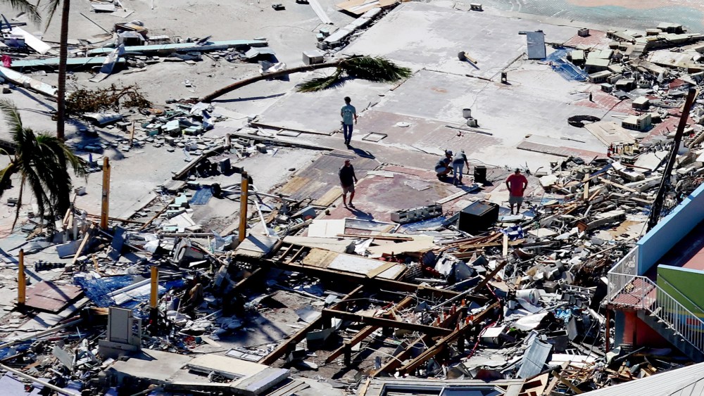 Hurricane Ian Slams Into West Coast Of Florida