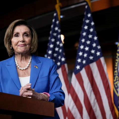 Speaker of the House Nancy Pelosi.