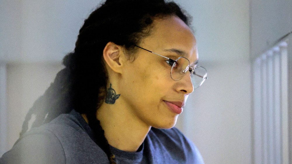 WNBA basketball player Brittney Griner on August 4.