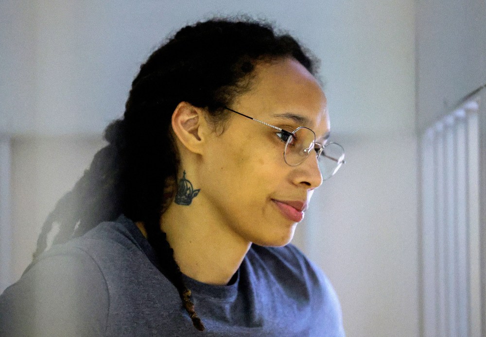 WNBA basketball player Brittney Griner on August 4.