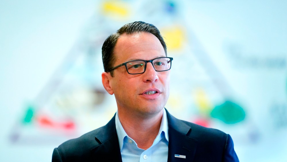 Image: Pennsylvania Attorney General Josh Shapiro in Philadelphia on April 5, 2022.