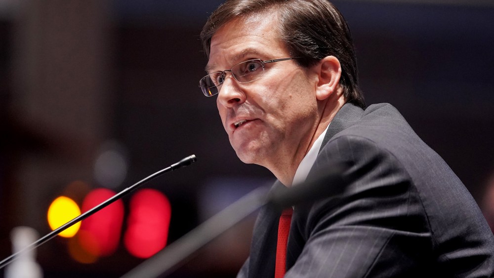 U.S. Defense Secretary Esper And Joint Chiefs Chairman Gen. Milley Testify Before House Armed Services Committee
