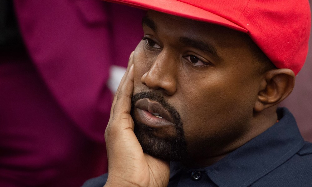 Image: Rapper Ye attends a meeting with the then President Donald Trump in the Oval Office.