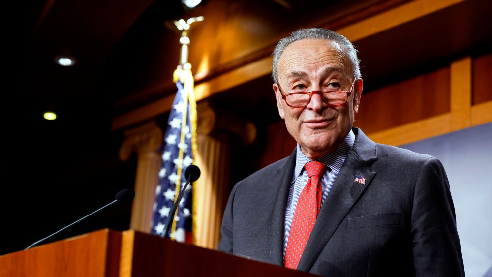 Senate Majority Leader Chuck Schumer