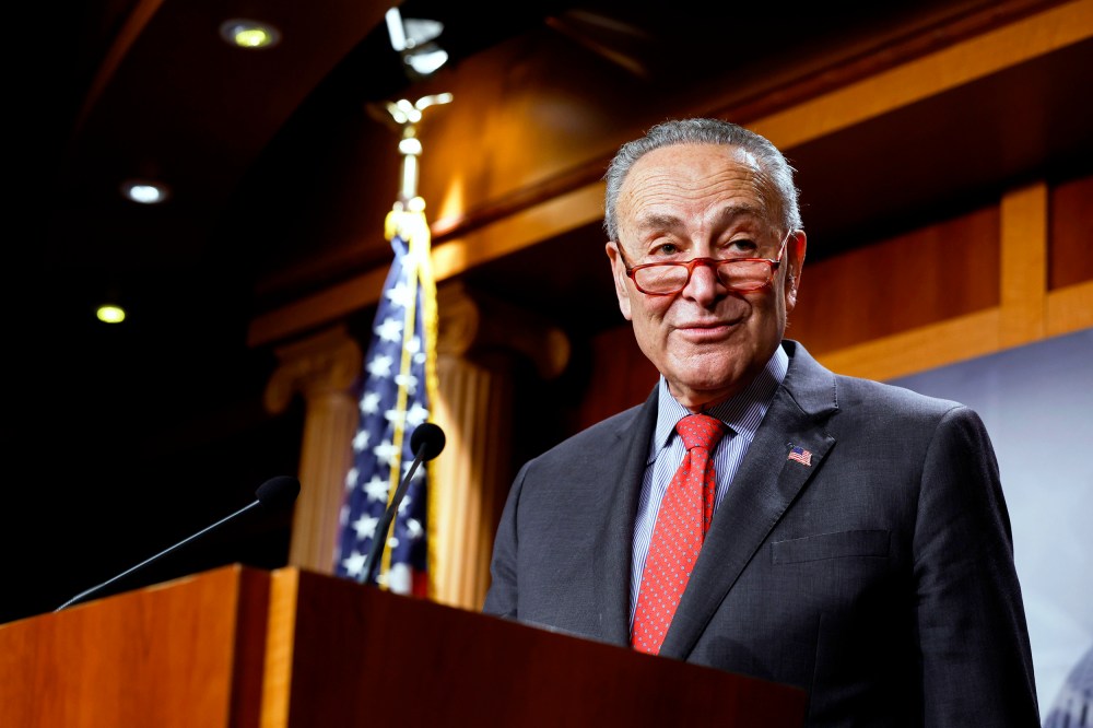 Senate Majority Leader Chuck Schumer