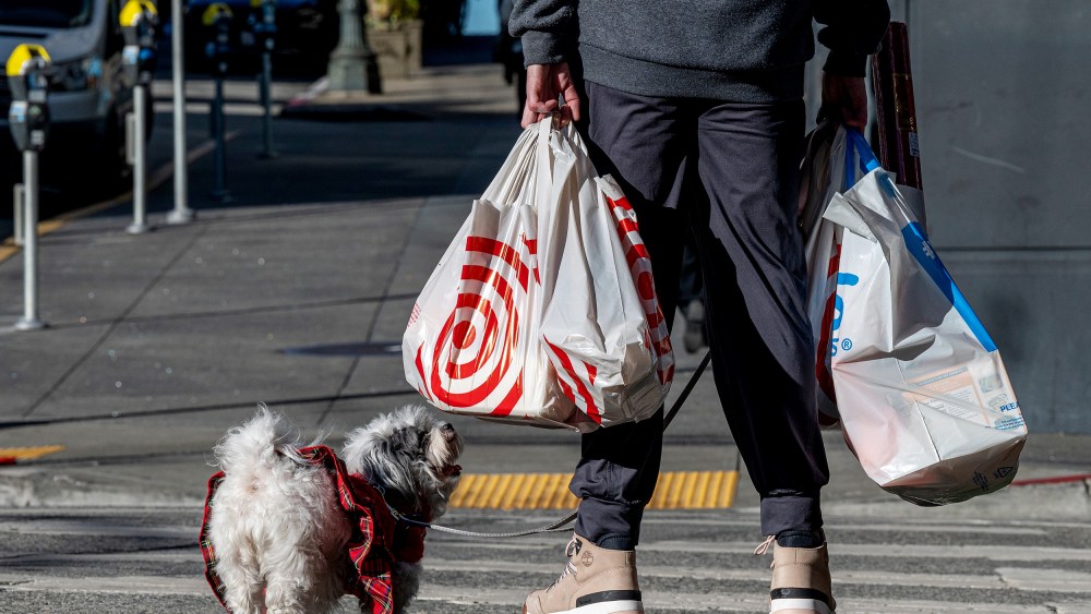 Shoppers During Holiday Retail Season