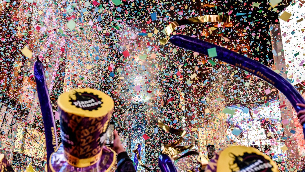 Times Square NYE Celebrations Return With Smaller Crowd For Vaccinated Revelers