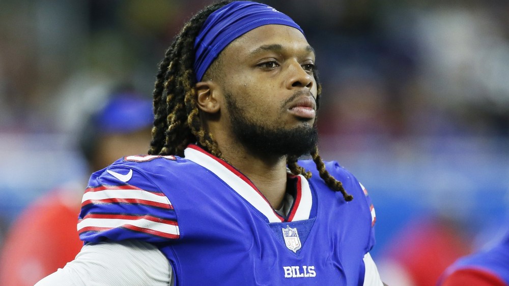 Image: Buffalo Bills safety Damar Hamlin