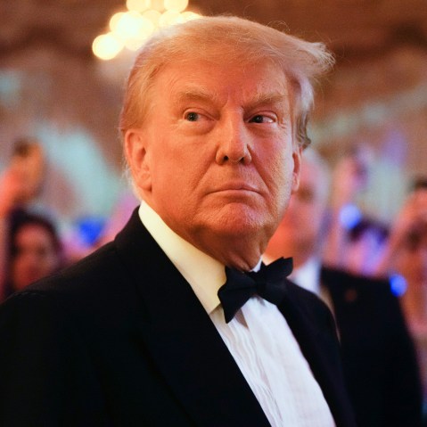 Image: Former President Donald Trump at Mar-a-Lago in Palm Beach, Florida.