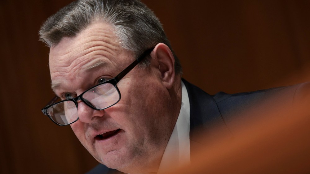 Committee Chairman Sen. Jon Tester, D-Mont., during a Senate hearing on Feb. 9, 2023.