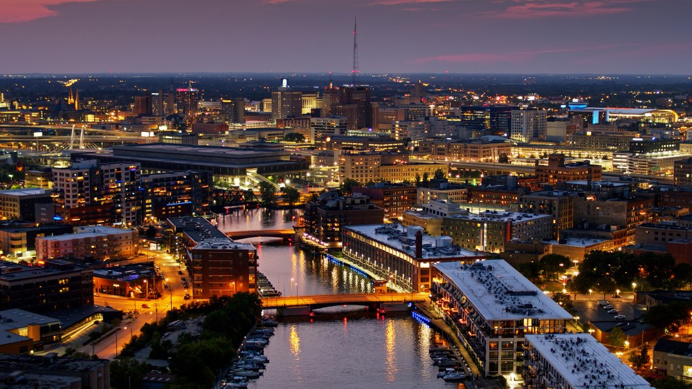 Downtown Milwaukee, Wisc.