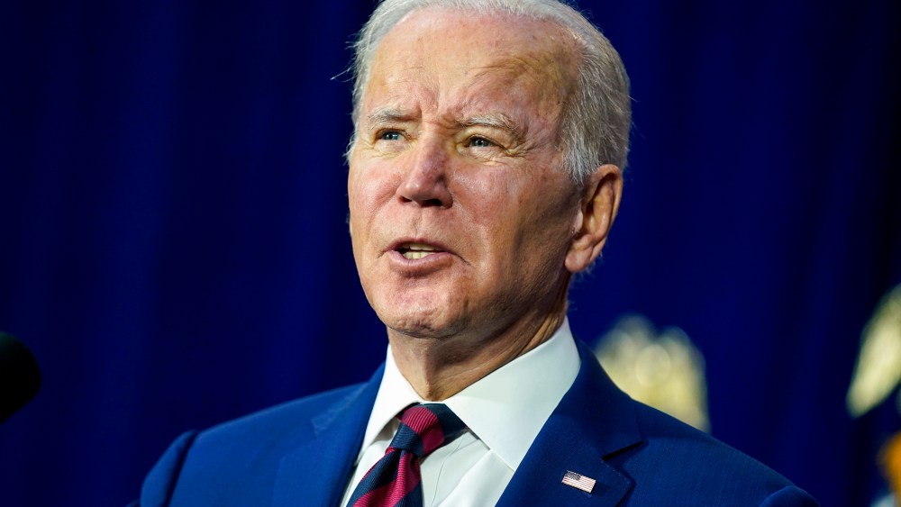 President Joe Biden speaks on efforts to reduce gun violence in Monterey Park, Calif., on March 14, 2023.
