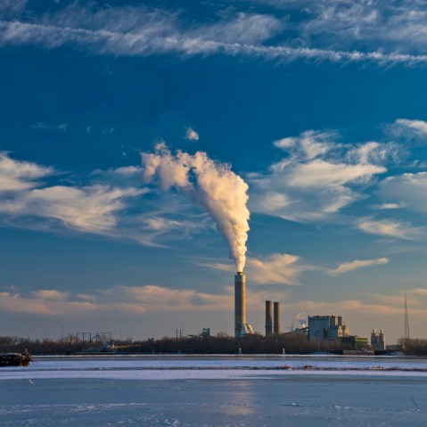 A power plant in Portage Des Sioux, Mo.