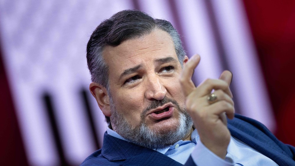 Sen. Ted Cruz speaks during the Conservative Political Action Coalition Conference in National Harbor, Md.,