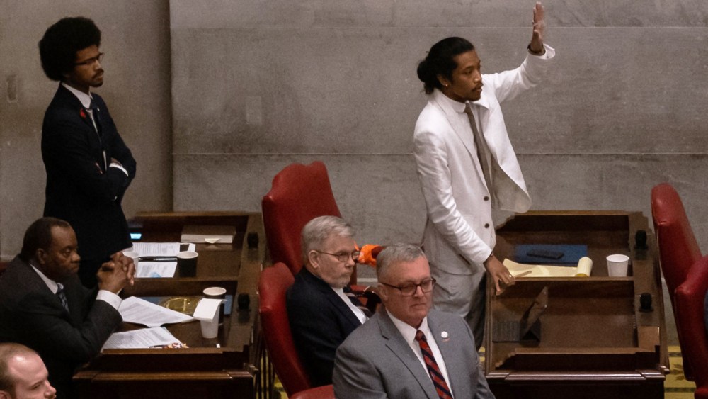 Rep. Justin Pearson and Rep. Justin Jones face being expulsion from the Tennessee state legislature