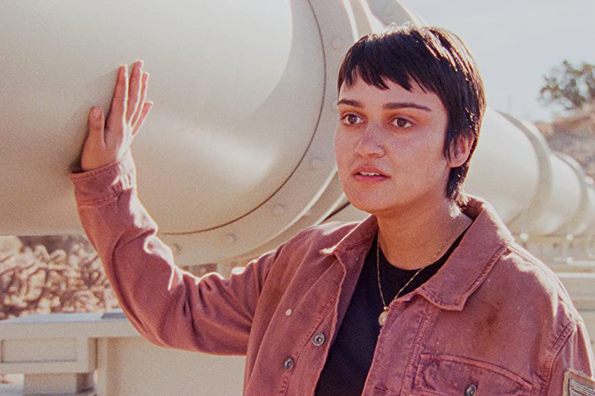 Ariela Barer in a scene from "How to Blow Up a Pipeline."