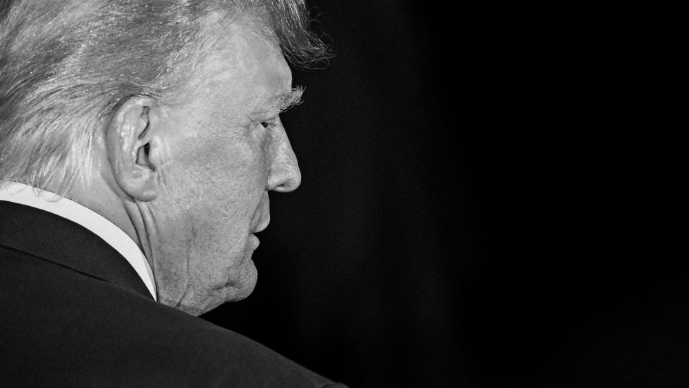 Former President Donald Trump at Mar-a-Lago on April 4, 2023.