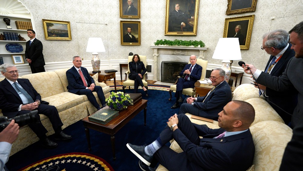 President Biden Hosts Congressional Leaders For Budget And Debt Limit Talks