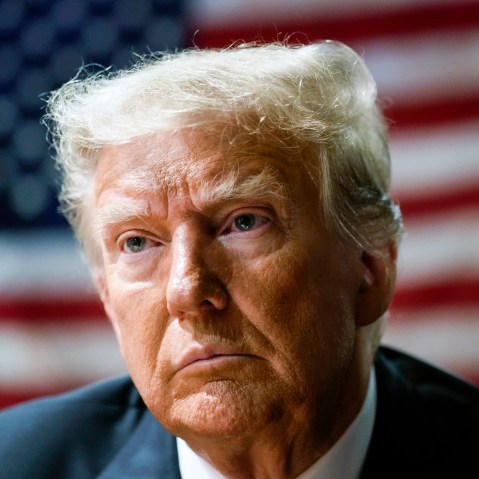 Former President Donald Trump in Des Moines, Iowa, on June 1, 2023.