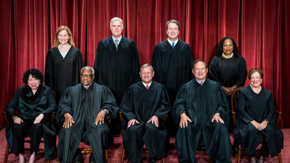 Members of the Supreme Court in Washington on Oct. 7, 2022.