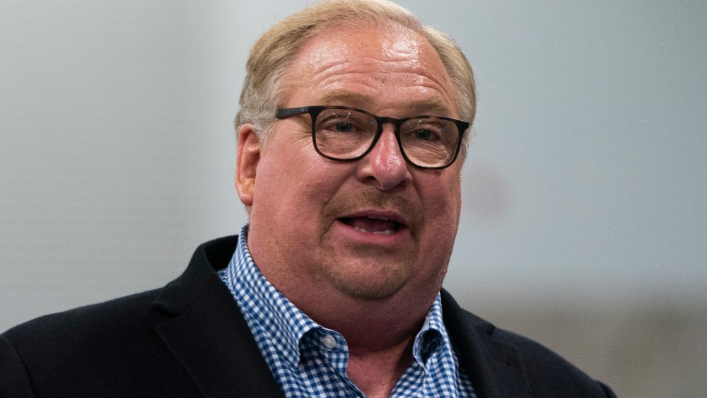 Pastor Rick Warren at the Southern Baptist Convention's annual meeting in Anaheim, Calif., in 2022.