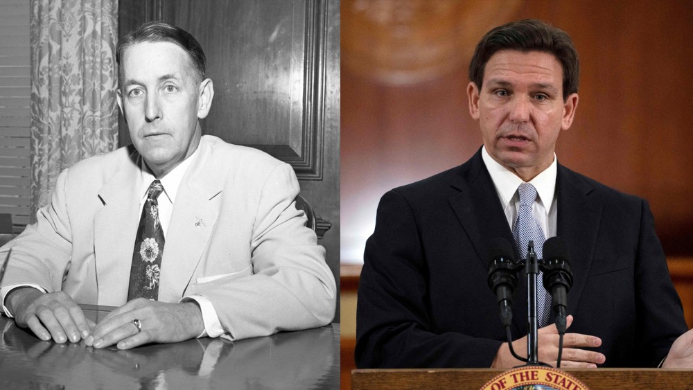 Charley Johns and Ron DeSantis