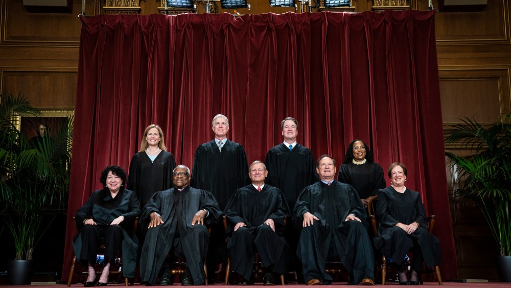 Members of the Supreme Court  in Washington, D.C.