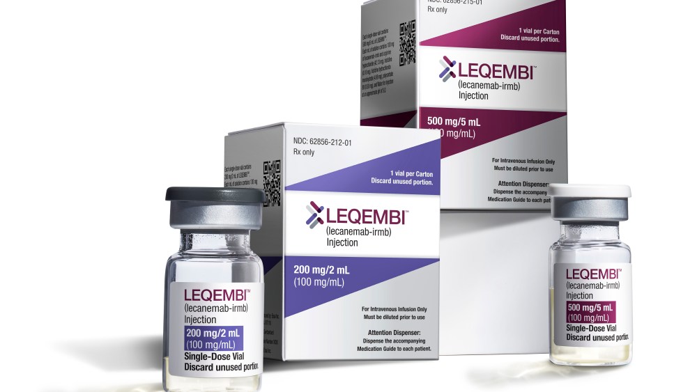 Vials of the Alzheimer's drug Leqembi.