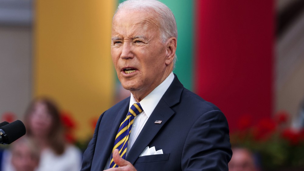 Image: U.S. President Biden Speaks At Vilnius University