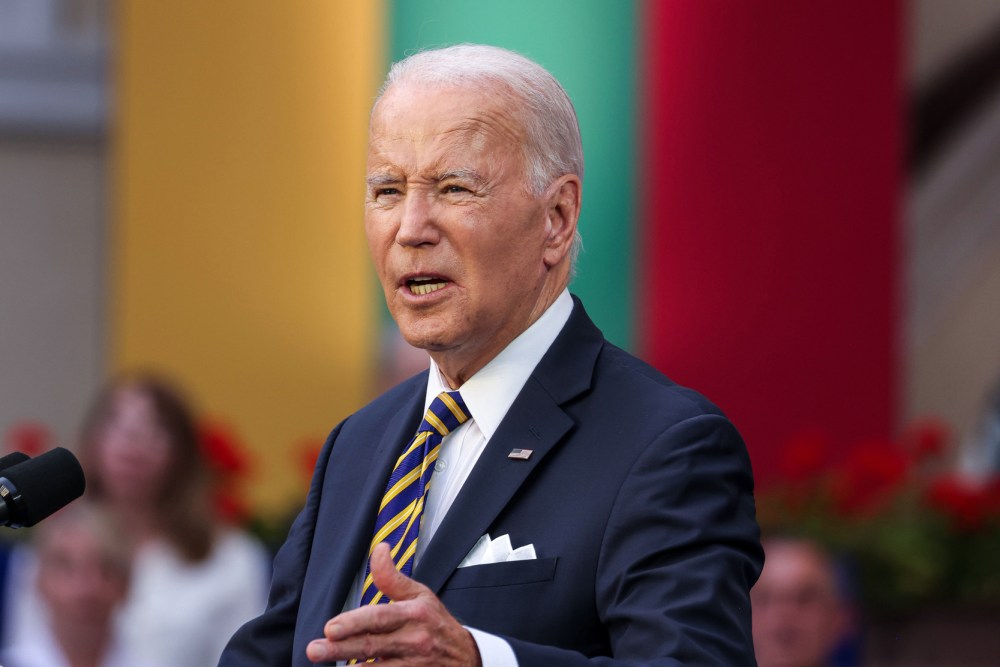 Image: U.S. President Biden Speaks At Vilnius University