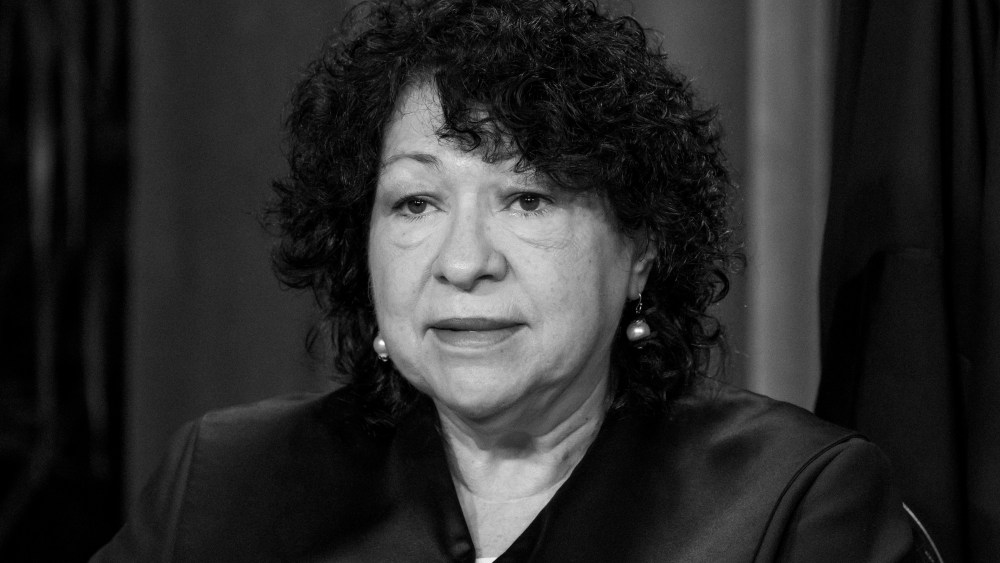 Associate Justice Sonia Sotomayor at the Supreme Court on Oct. 7, 2022.