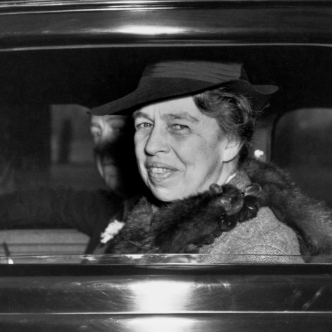 First Lady Eleanor Roosevelt in Washington on Jan. 14, 1937.
