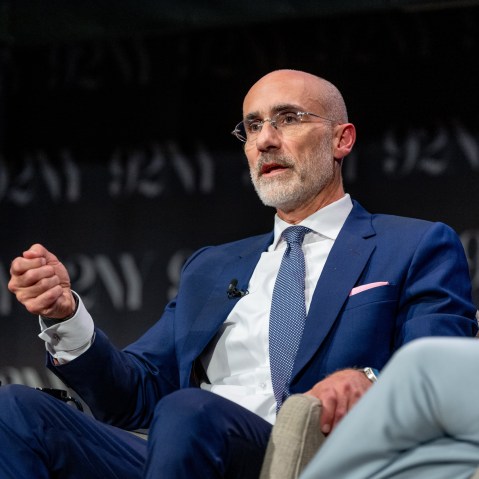 Arthur C. Brooks during a discussion about  "Build The Life You Want" at The 92nd Street Y,  in New York City