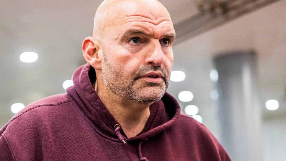 Sen. John Fetterman, D-Pa., at the Capitol on Sept. 26, 2023.