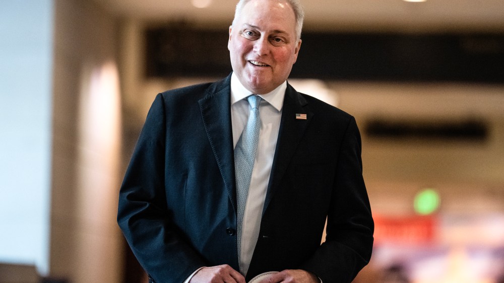 House Majority Leader Steve Scalise, R-La., R-Texas, in the Capitol Visitor Center