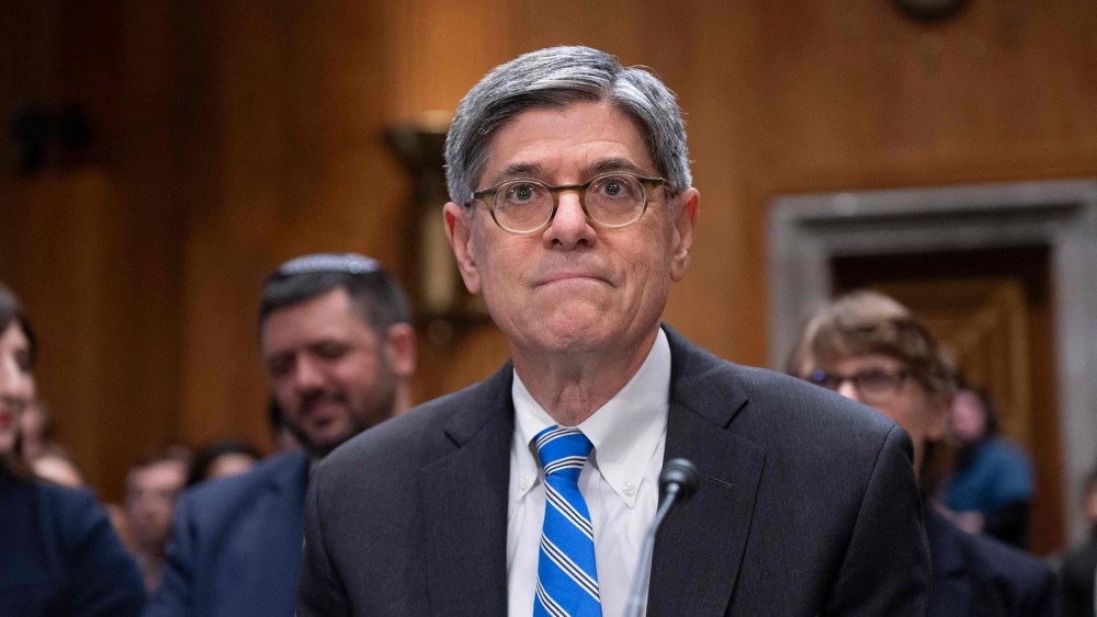Jacob Lew during his Senate Foreign Relations Committee confirmation hearing at the U.S. Capitol
