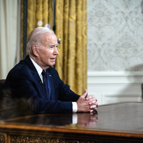 President Joe Biden delivers a prime-time address to the nation