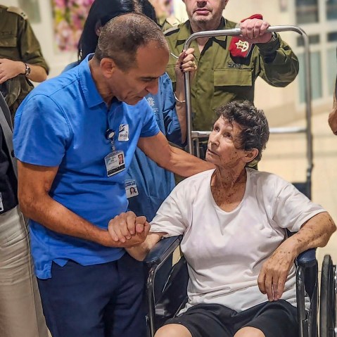 Yocheved Lifshitz at Ichilov Hospital.