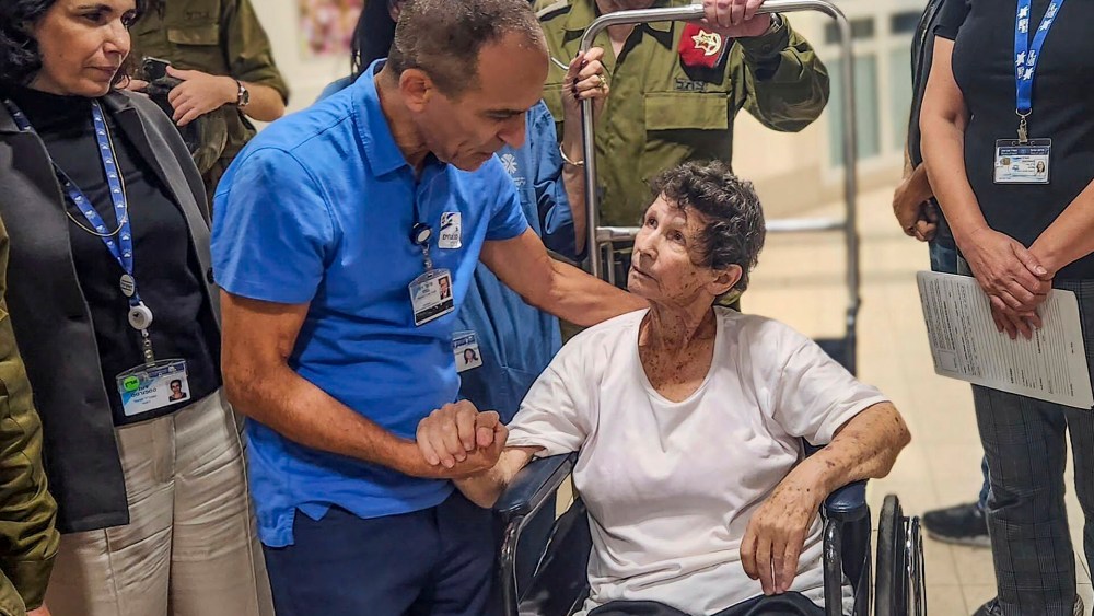 Yocheved Lifshitz at Ichilov Hospital.
