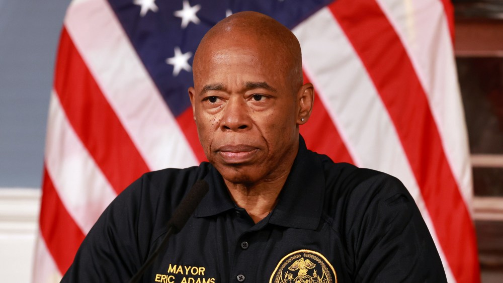 New York Mayor Eric Adams.
