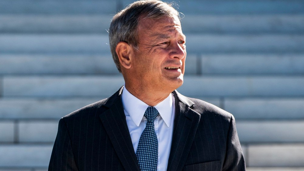 Supreme Court Chief Justice John Roberts in Washington.