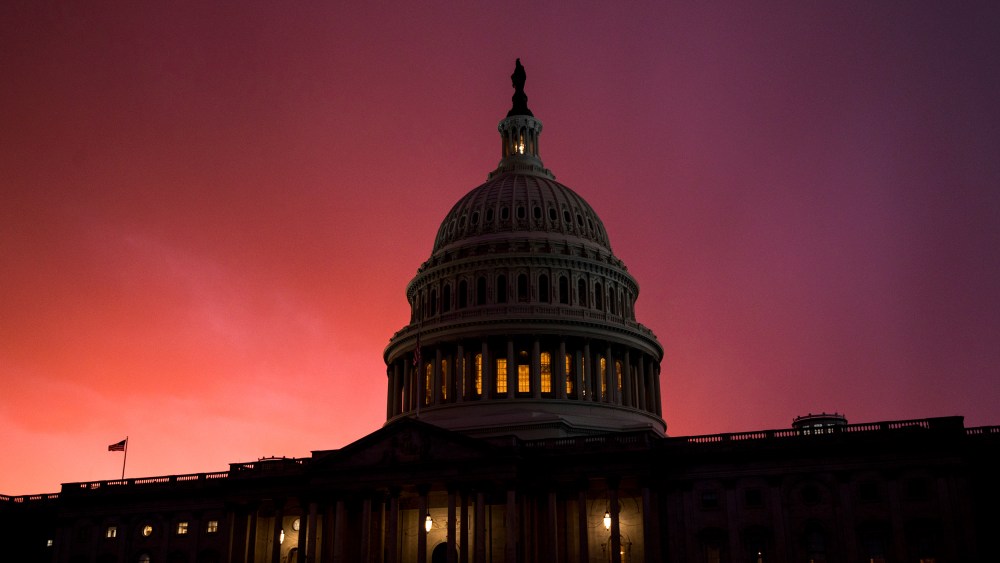 Capitol Dome Sunset at dusk