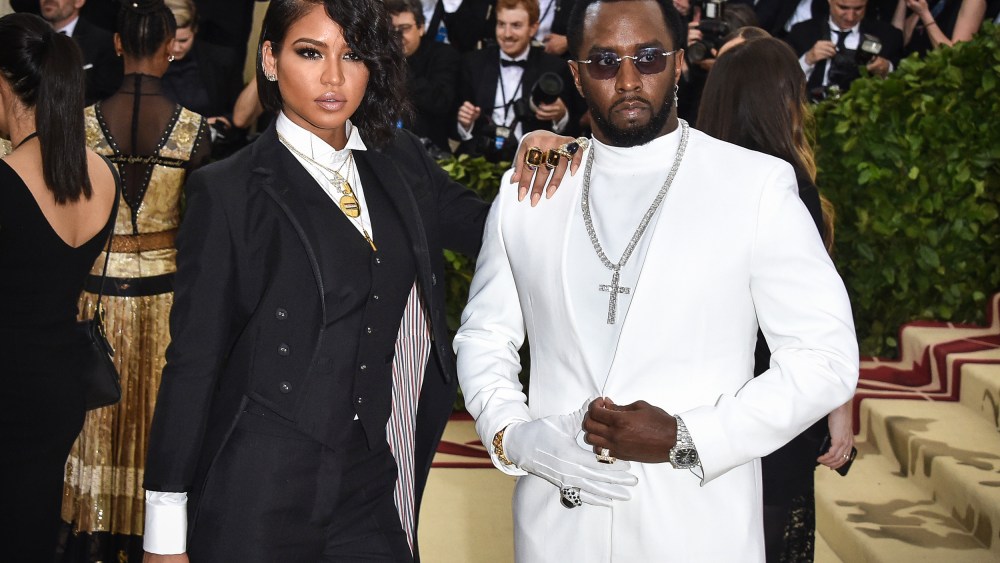 Casandra Ventura and Sean "Diddy" Combs attend the The Metropolitan Museum of Art Gala