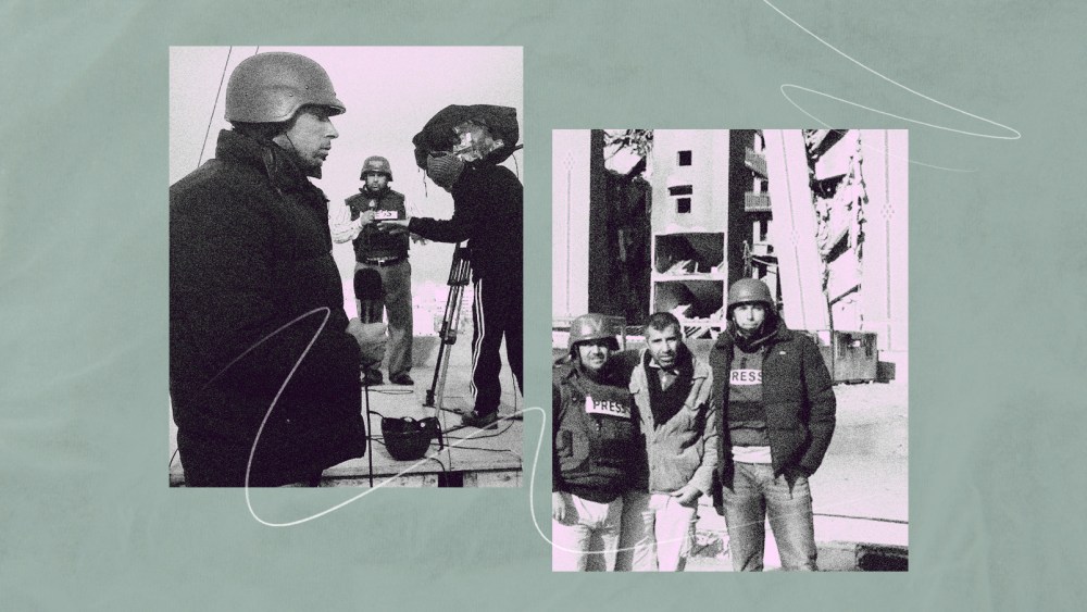 Photo Illustration: Journalist Wael Al Dahdouh