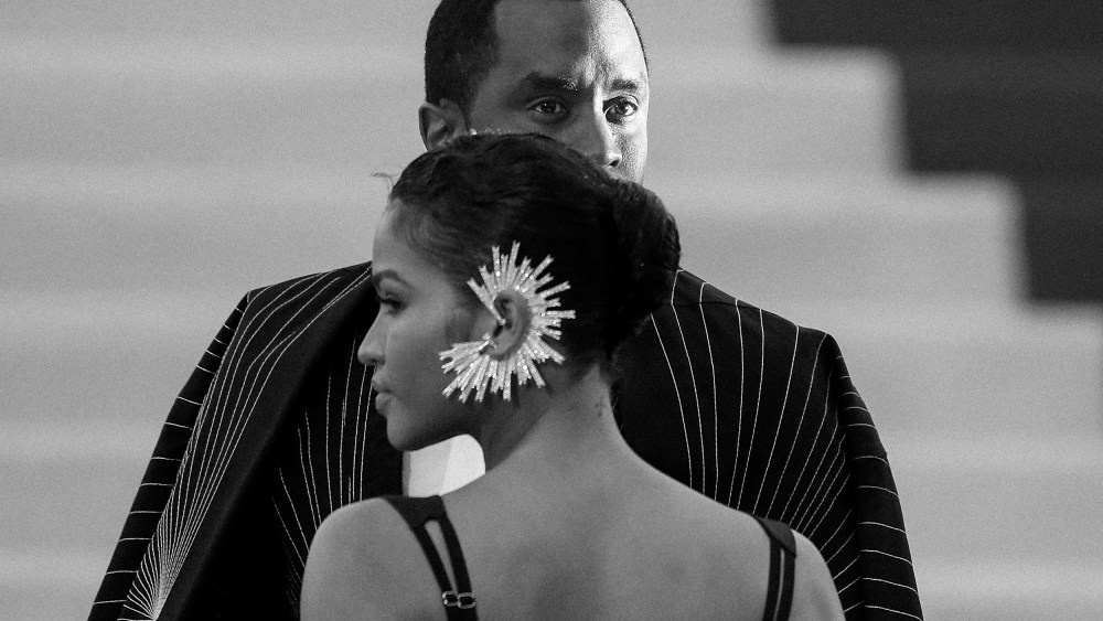 Cassie and Sean Combs at the Met Gala in New York.