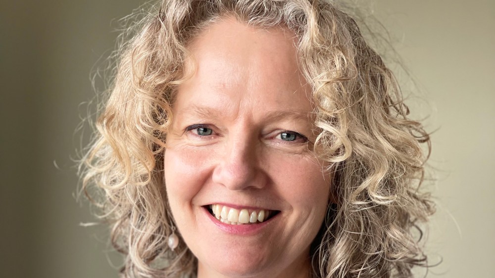 Portrait of Karen Gets smiling