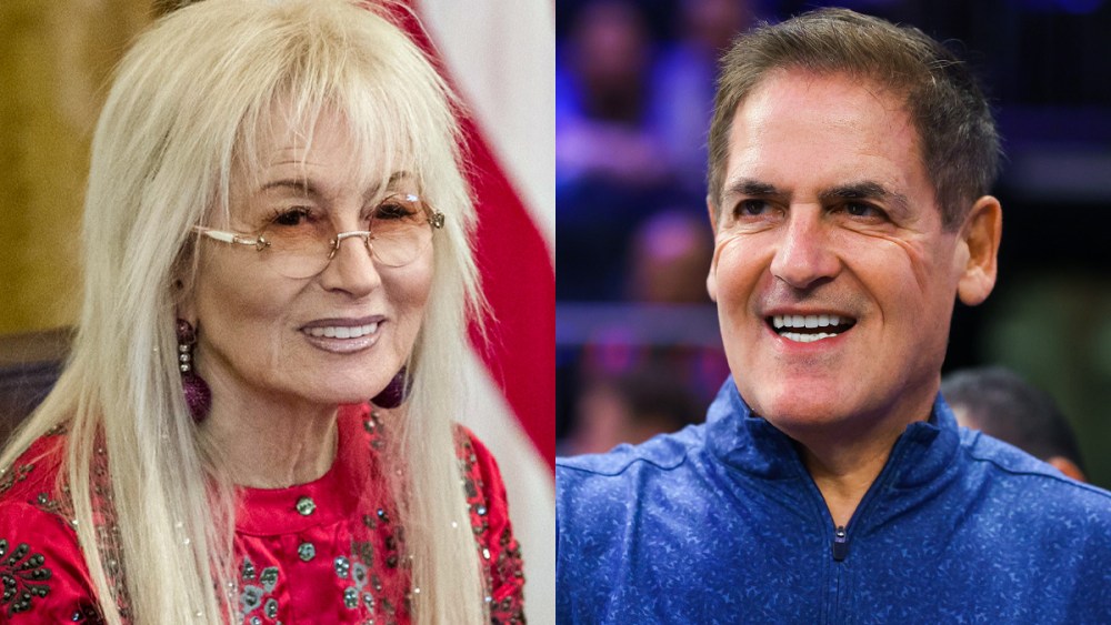 Miriam Adelson, Mark Cuban.